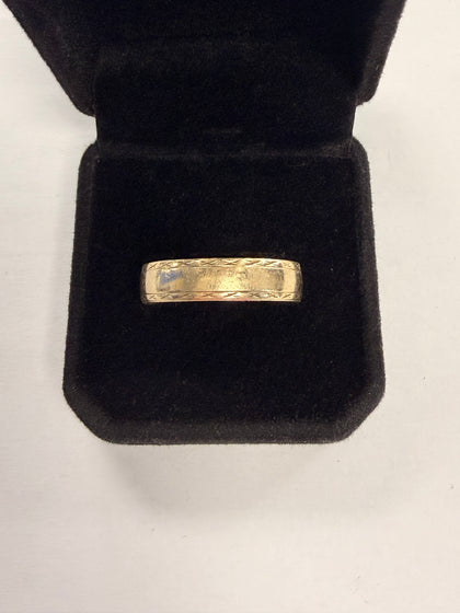 9ct band ring size 3