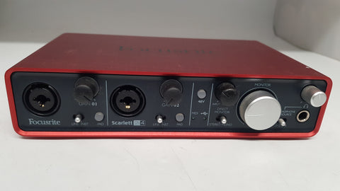 Focusrite Scarlett 2i4 USB Audio Interface 1st Gen