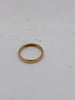 22CT Yellow Gold Wedding Band Ring - Size M - 3.14 Grams