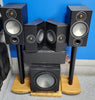 Bronze audio Cinema Kit (Bronze fx x2 - Bronze 2 x2 - bronze monitor audio - Bronze w10 Sub) +  Stands