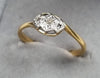 18ct Gold Diamond Ring W1/2