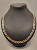 Gold Necklace 375 9ct 30.7G Curb Link 20'' in Length (Yellow Gold)