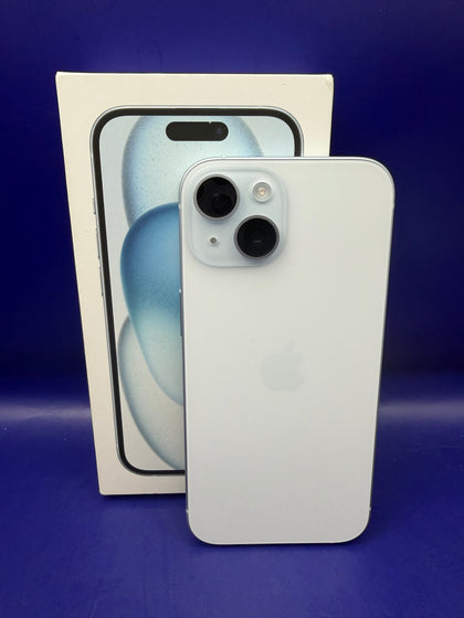 Apple iPhone 15 128GB Blue Unlocked Boxed - Chesterfield