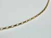 9ct yellow gold belchor chain with pendant 24"