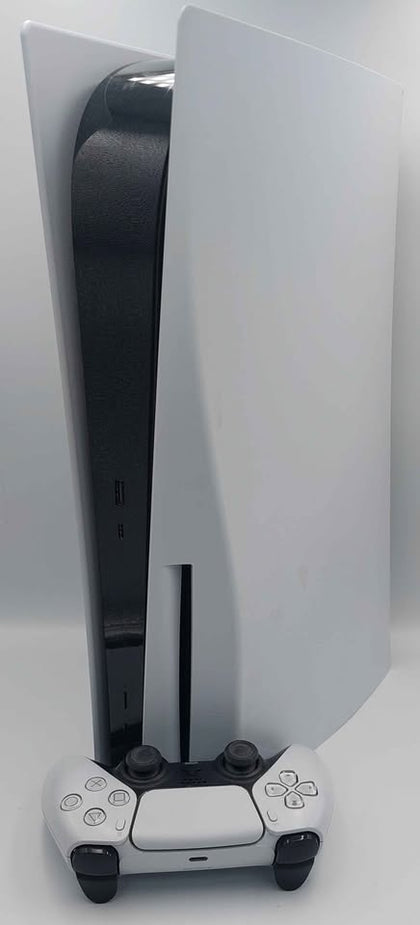 PS5 console 825GB white with pad and cables unboxed