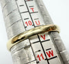 9ct gold and onyx panther ring size U 1/2