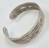 Silver Ornate Bangle