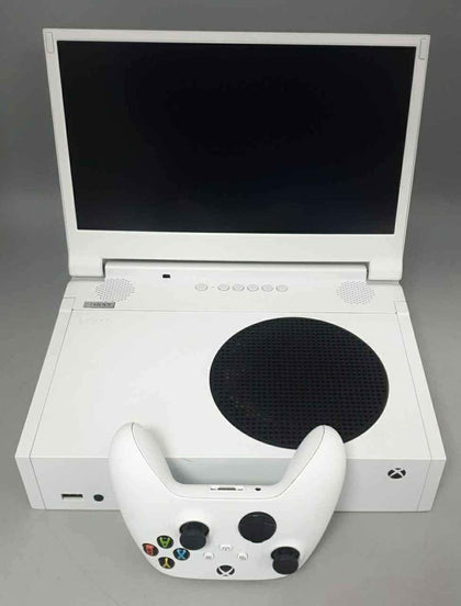 xbox series s 512GB & G- Story monitor screen, with leads and one controller. monitor comes boxed..