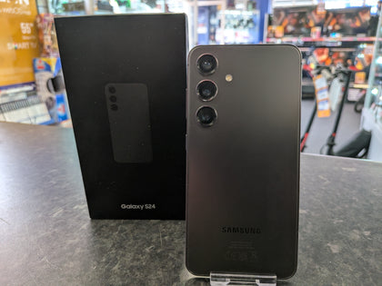 Samsung S24 Mobile Phone Boxed  Onyx Black