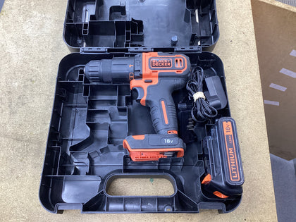 Black & Decker BCD700S1K 18V Combi Hammer Drill
