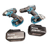 Makita DLX2414SJ 18V LXT 2 Piece Brushless Kit with 2X 3.0Ah Batteries, Charger & Case
