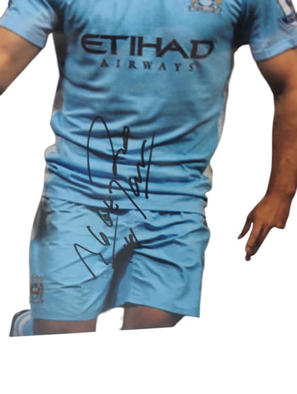 Premier Events Framed Sergio Aguerio Signed Picture With COA