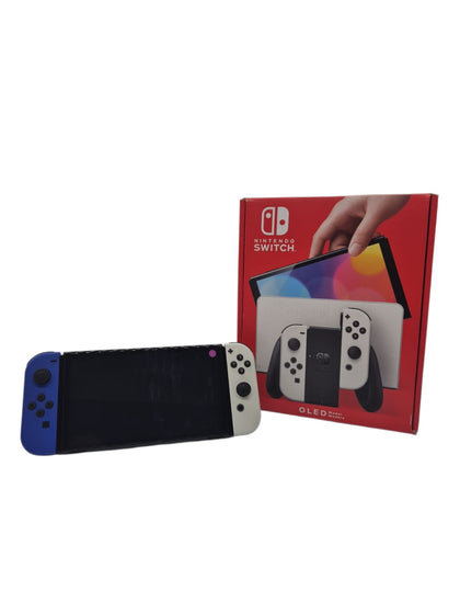 Switch Console, 64GB OLED + White Joy-Con, Boxed