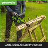 Greenworks 24V 30cm Cordless Brushless Chainsaw with 4Ah Battery & Charger