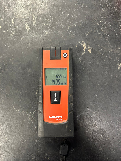 Hilti PD4 Laser Range Finder Distance Meter