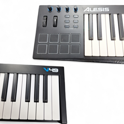 Alesis V49 MKII MIDI Controller keyboard (USB) With Power Lead And Pedal