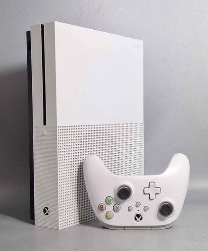 Xbox One S Console 500GB White with Controller Unboxed