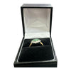 9K,2.3G, Green Gem Ring Size Q