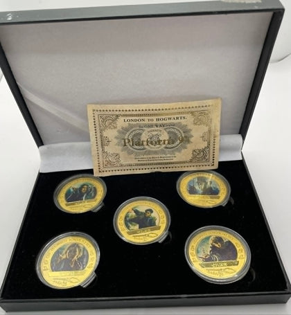 Coin Collection - Harry Potter gold-plated coin collection