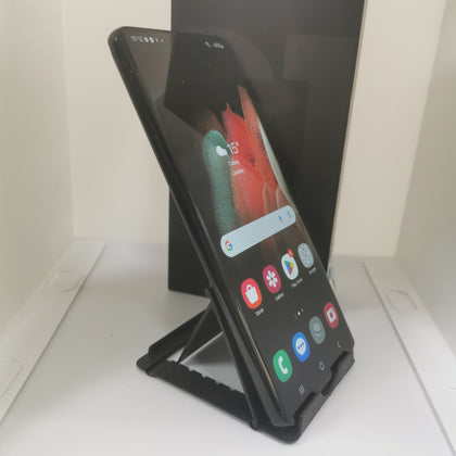 Samsung Galaxy S21 Ultra 5G 128GB - Phantom Black - Unlocked, With Original Box Included