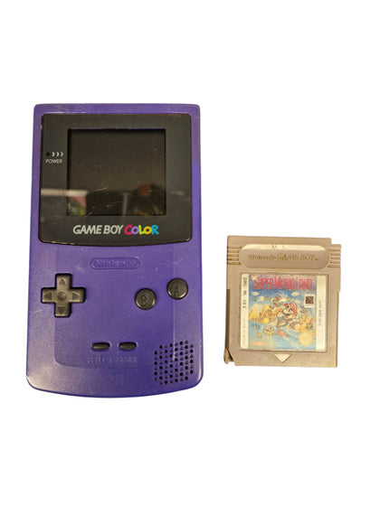 Game Boy Color Console, Grape, Unboxed
