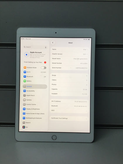 Apple iPad 8th Generation - 32GB Storage