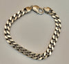 925 silver curb Bracelet - 32.83G - 8.5" - Hallmarked