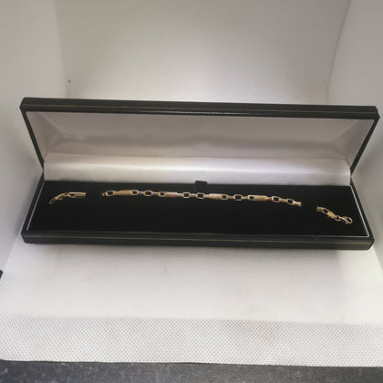 14ct Hallmarked Gold Bracelet - 3.95G Weight, 8