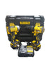 DeWalt combine drill & impact driver + 2× 4ah battery & charger with travel case