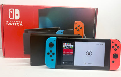 Nintendo Switch Console - Neon Red/Blue