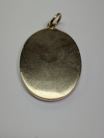 9ct Gold Solid Pendant
