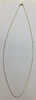 24" 18ct yellow gold necklace