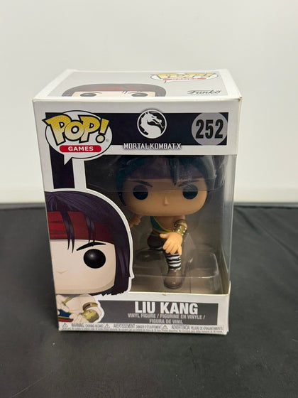 funko pop mortal kombat liu kang 252