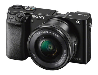 Sony A6000 Mirrorless Camera + Sony SELP1650 Lens