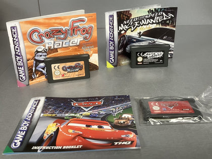 Nintendo Gameboy Advance Racing Games Bundle