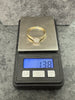 9ct Yellow & White Gold Diamond Ring Size - N