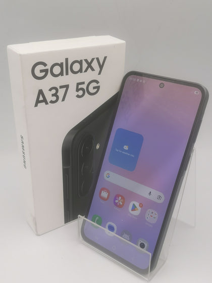 Samsung Galaxy A37 5G Dual Sim (8GB+256GB) Awesome Charcoal, Unlocked with Charger