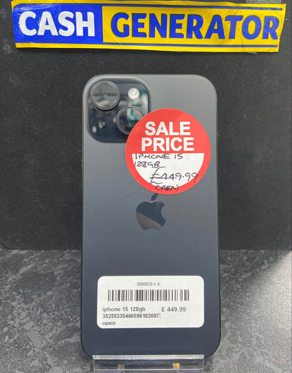 iPhone 15 128gb - Black Titanium