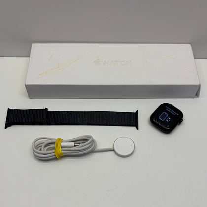 Apple Watch Series 10 42mm Jet Black Aluminum Case Ink Sports Band Boxed
