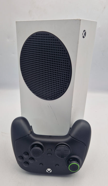 Microsoft Xbox Series S 512GB Console with black razer controller and all leads UNBOXED