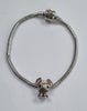 Pandora  bracelet 17.5cm with Stitch Charm