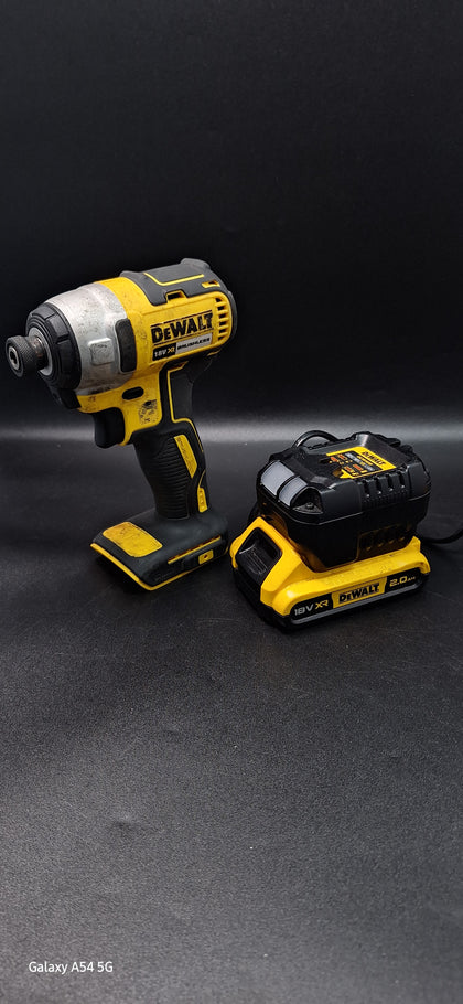DeWALT DCF787 18V Brushless Cordlesss Impact Driver Kit With 2.0AH Battery & Charger