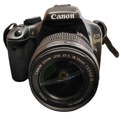Canon EOS 550D DSLR Camera + EF-S 18-55mm Lens **Unboxed**