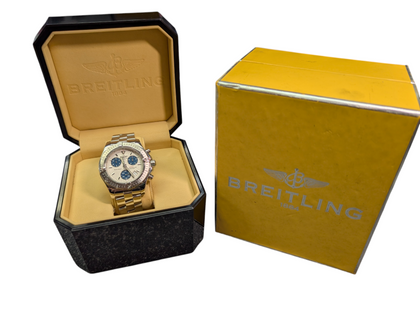 Breitling A73380 Colt Chrono Cream/Blue Watch Boxed