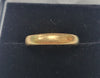 22ct  Yellow Gold Band Ring - 4.20G - Size J - Hallmarked
