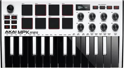 Akai Professional MPK Mini MIDI Keyboard - White