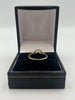 9CT YELLOW GOLD RING 375 HALLMARKED, SIZE L, 1.10G