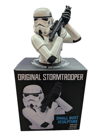 BRAND NEW STAR WARS STORM TROOPER BUST BOXED PRESTON STORE