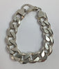 9" 925 Silver Curb Bracelet