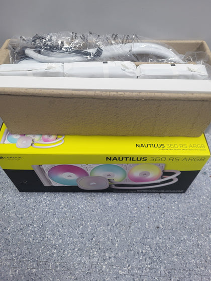 Corsair NAUTILUS 360 RS ARGB Liquid CPU Cooler White